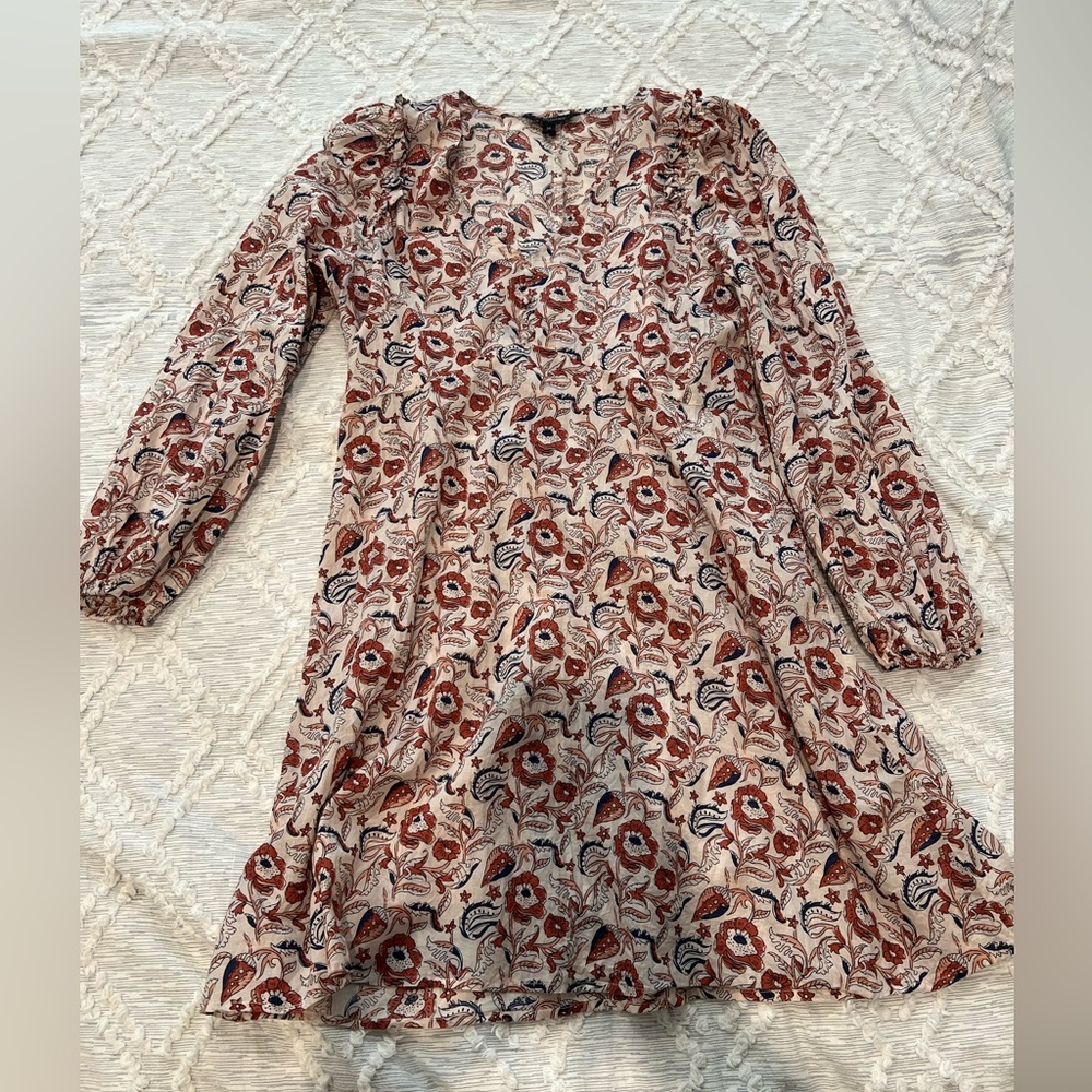 Banana Rebublic Fall Floral Dress